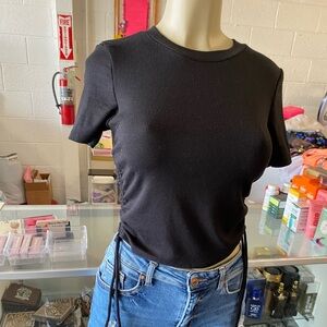 Zara Black Short Sleeve Tee
